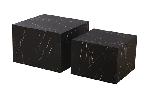 Black Marble Rectangle Coffee Table