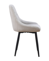Button Tufted Back Dining Chair
