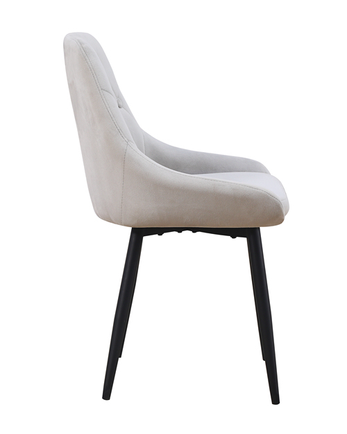 Button Tufted Back Dining Chair