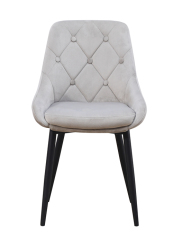 Button Tufted Back Dining Chair