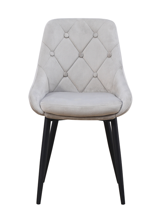 Button Tufted Back Dining Chair