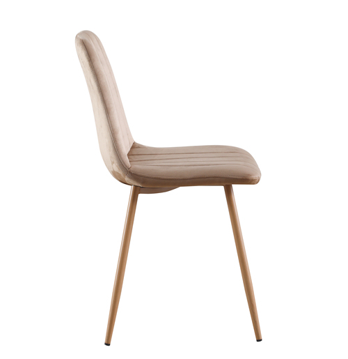 Wood Color Leg Dining Chair