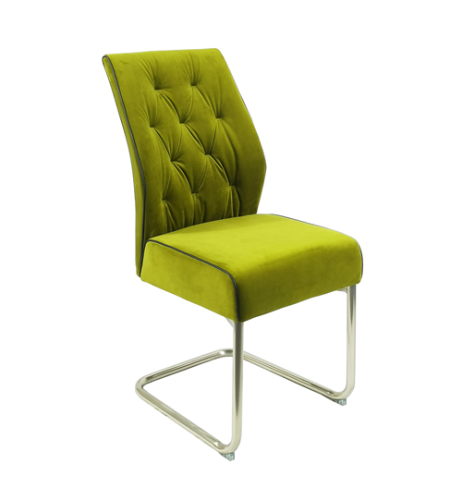 Green Tufted Home Office Chair