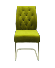 Green Tufted Home Office Chair