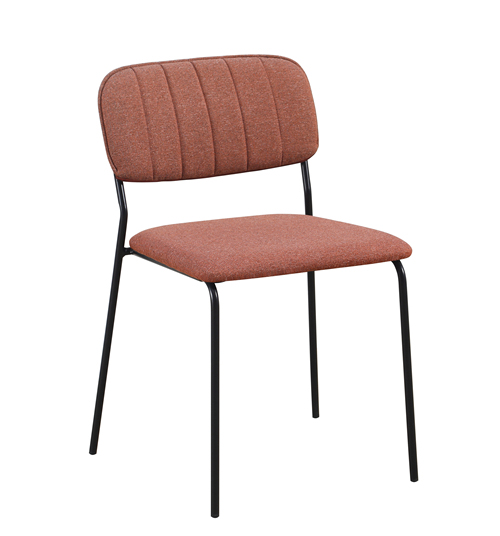 Low Back Fabric Dining Chair