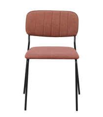 Low Back Fabric Dining Chair