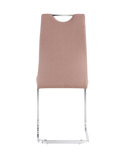 Handle Back Chrome Dining Chair