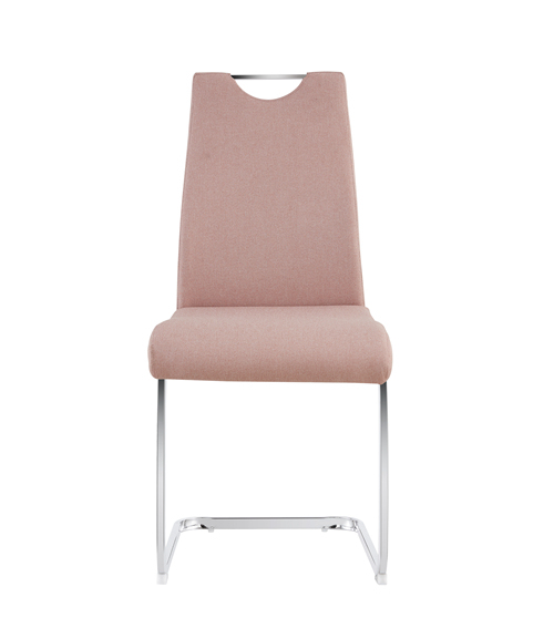 Handle Back Chrome Dining Chair