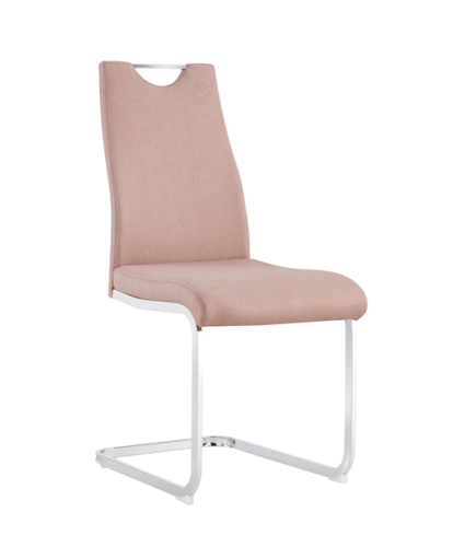 Handle Back Chrome Dining Chair