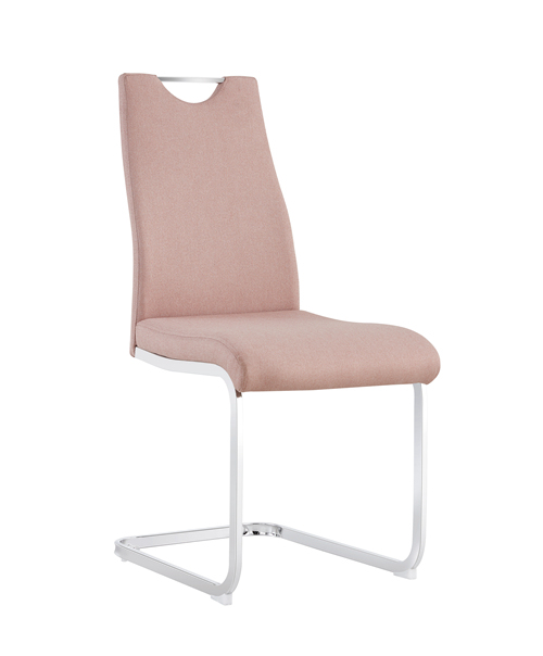 Handle Back Chrome Dining Chair
