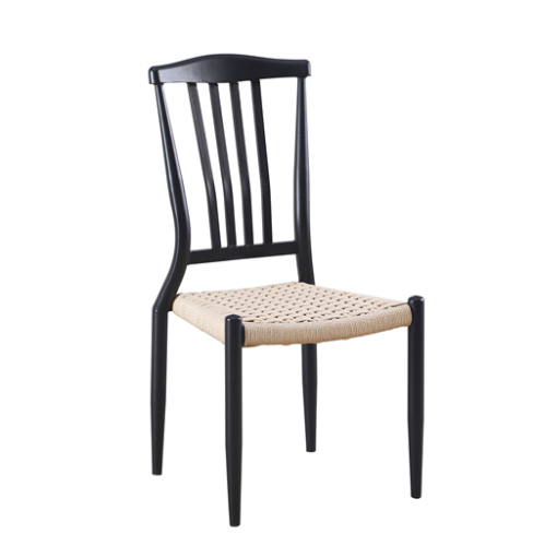 Black Strap Dining Chair