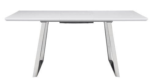 White High Glossy Extendable Table