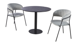 Small Round Dining Table Set for 4