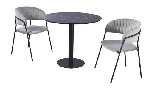 Small Round Dining Table Set for 4