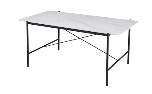 White Marble Dining Table Set