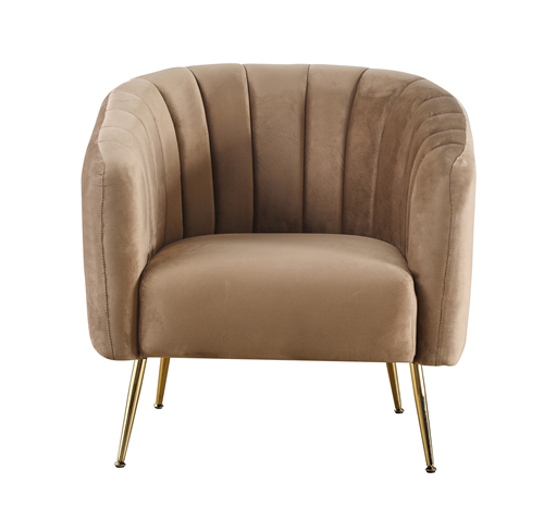 Velvet Single Sofa Chair