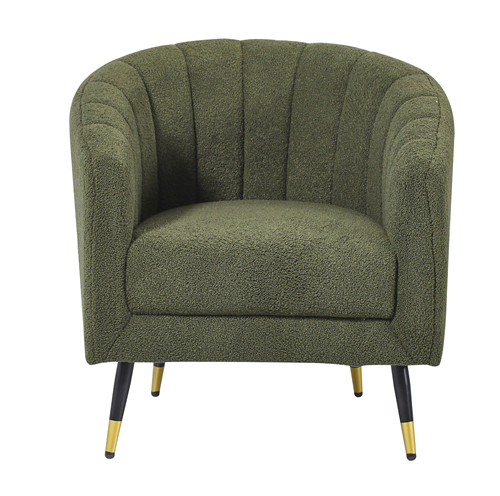 Green Round Armchair