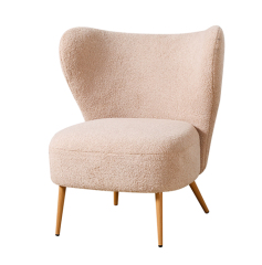 Indoor Stylish Fabric Lounge Chair