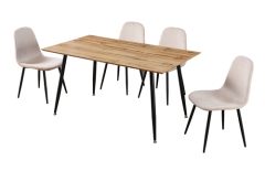 Stylish Dining Set for 4