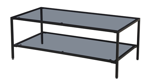 Grey Glass Rectangle Coffee Table