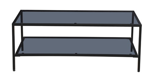 Grey Glass Rectangle Coffee Table