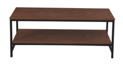 Walnut Two Tier Coffee Table