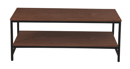 Walnut Two Tier Coffee Table