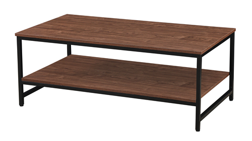 Walnut Two Tier Coffee Table