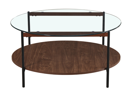 Two Tier Glass Coffee Table