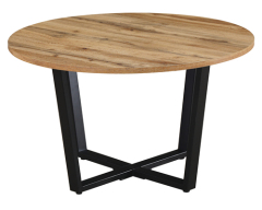 Round Oak Coffee Table