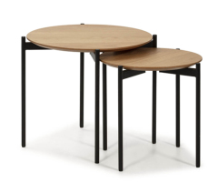 Small Round Nesting Coffee Table