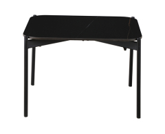 Black Square Metal Coffee Table