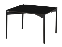 Black Square Metal Coffee Table