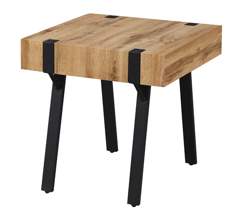 Small Square Oak Side Table