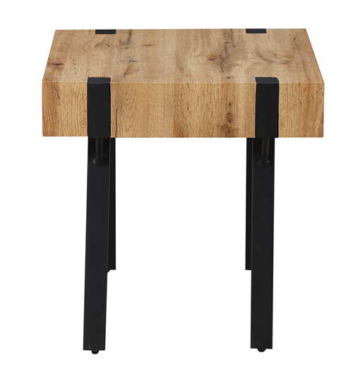 Small Square Oak Side Table