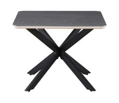 Grey Square Side Table