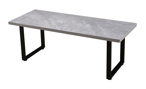 Rectangle Faux Marble Coffee Table