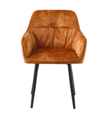 Yellow Comfort Dining Chair with Arm