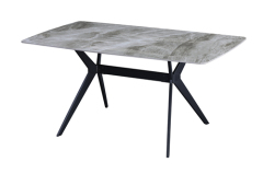 Marble 4-Seater Dining Table Set