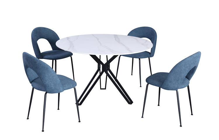 Round Marble Dining Table Chairs