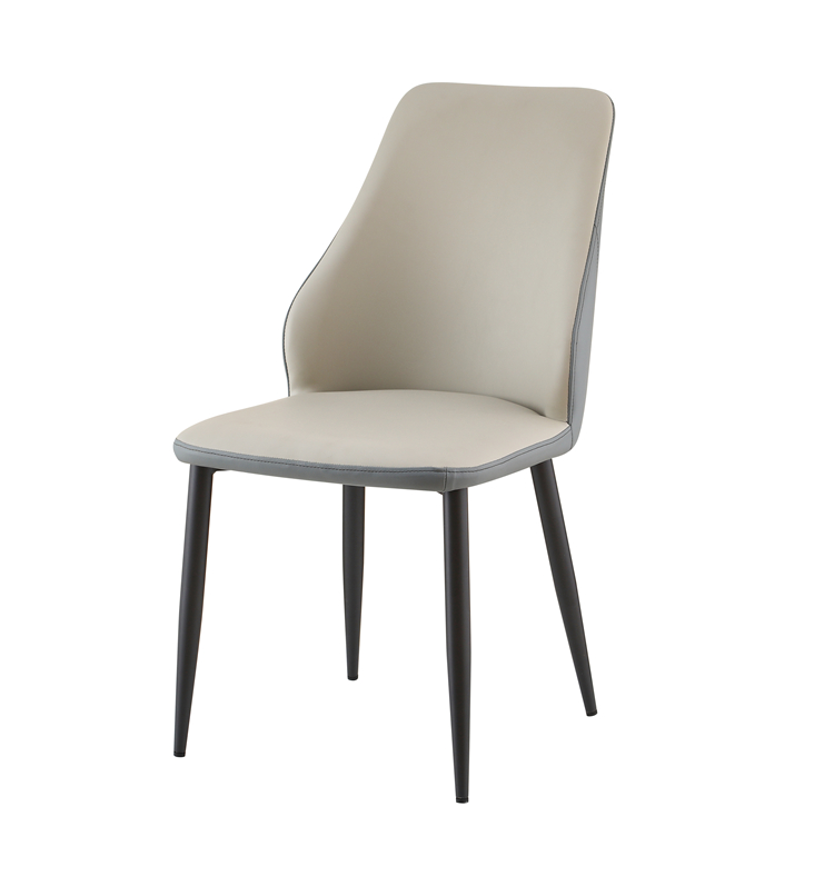 Pu Leather Metal Dining Chair