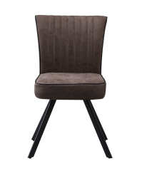 Vintage Faux Leather Dining Chair