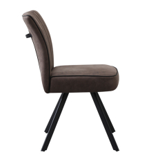Vintage Faux Leather Dining Chair