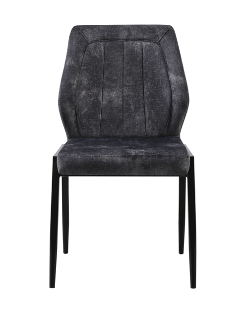 Vintage Black Velvet Dining Chair, Dining room furniture, CE furniture