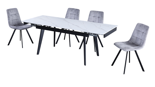 Extending Dining Table and Chairs 6-8