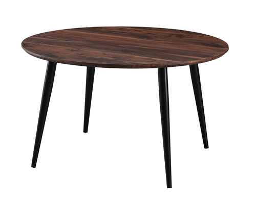 Walnut Round Dining Table