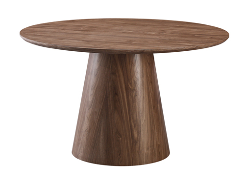 4 Seat Round Wood Dining Table
