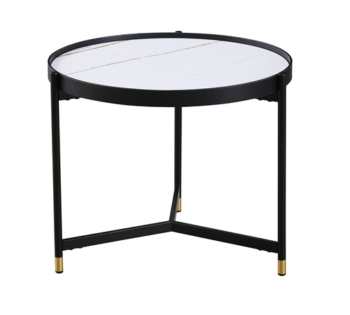 Elegant Marble Coffee Table Set