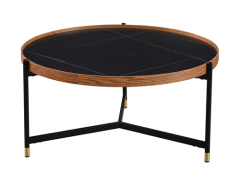 Elegant Marble Coffee Table Set