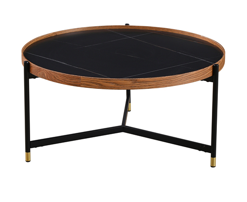 Elegant Marble Coffee Table Set